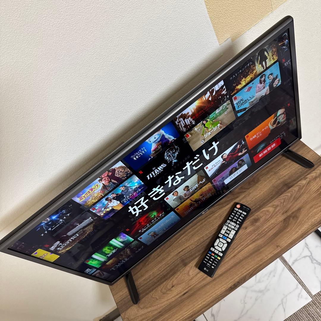 LG 32V型液晶テレビ スマートテレビ YouTube Netflix内蔵 - メルカリ