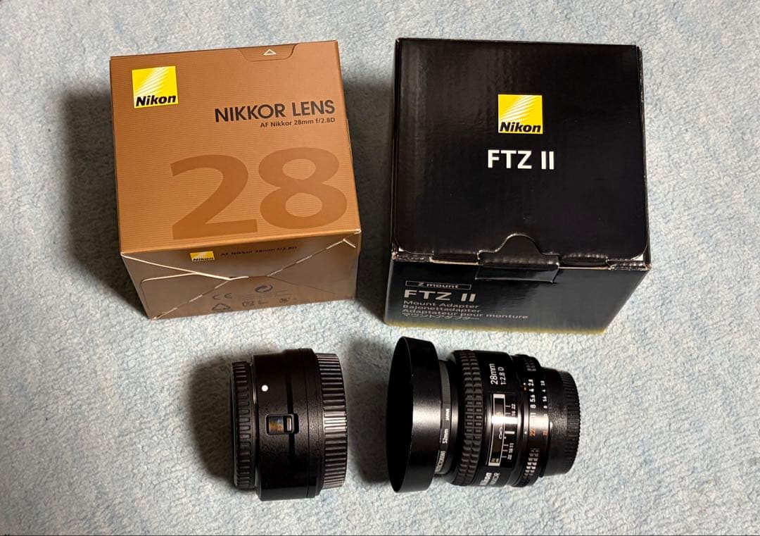 AI AF Nikkor 28mm F2.8D、FTZⅡセット レンズ沼の歩き方」Ai Nikkor 28mm F2.8 ／ Nikkor Z 28mm F2.8 SE