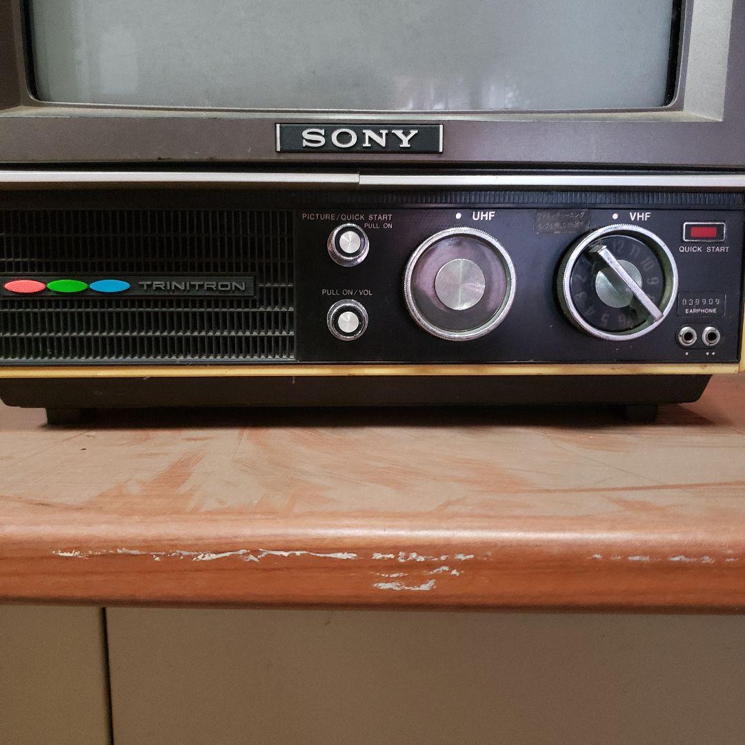 ソニー 昭和レトロ ブラウン管テレビ - メルカリ