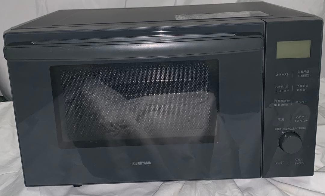 11r39 アイリスオーヤマ オーブンレンジ 電子レンジ MO-F1809-HA
