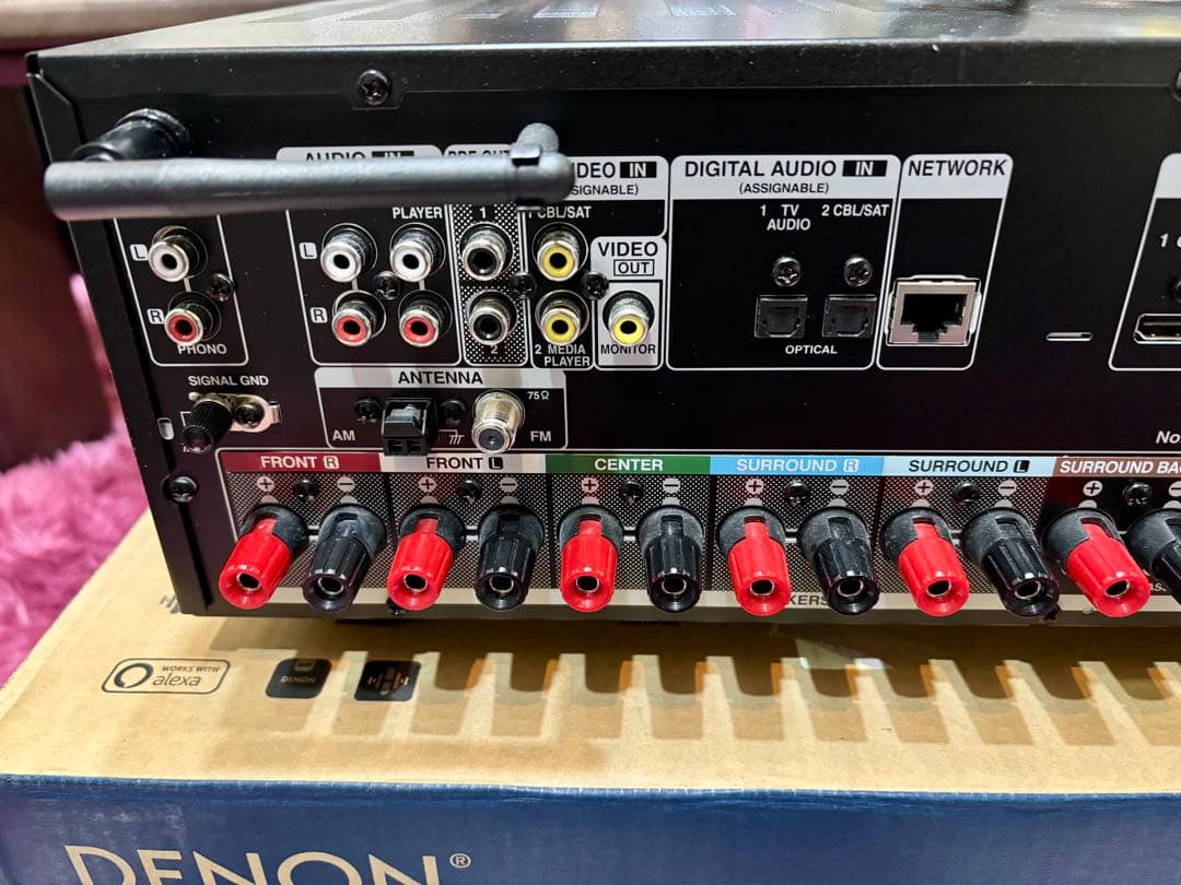 て*ん様 DENON AVR-X1600H 7.2ch AVアンプ 2021年製