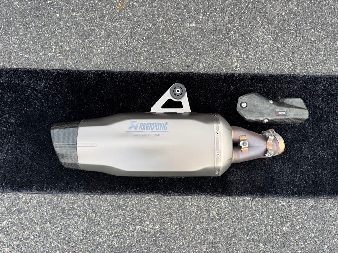  R1250GS純正オプション Akrapovic スリップオン チタン製 Akrapovic Exhaust Headers BMW R1250GS / Adventure / RT / RS / R