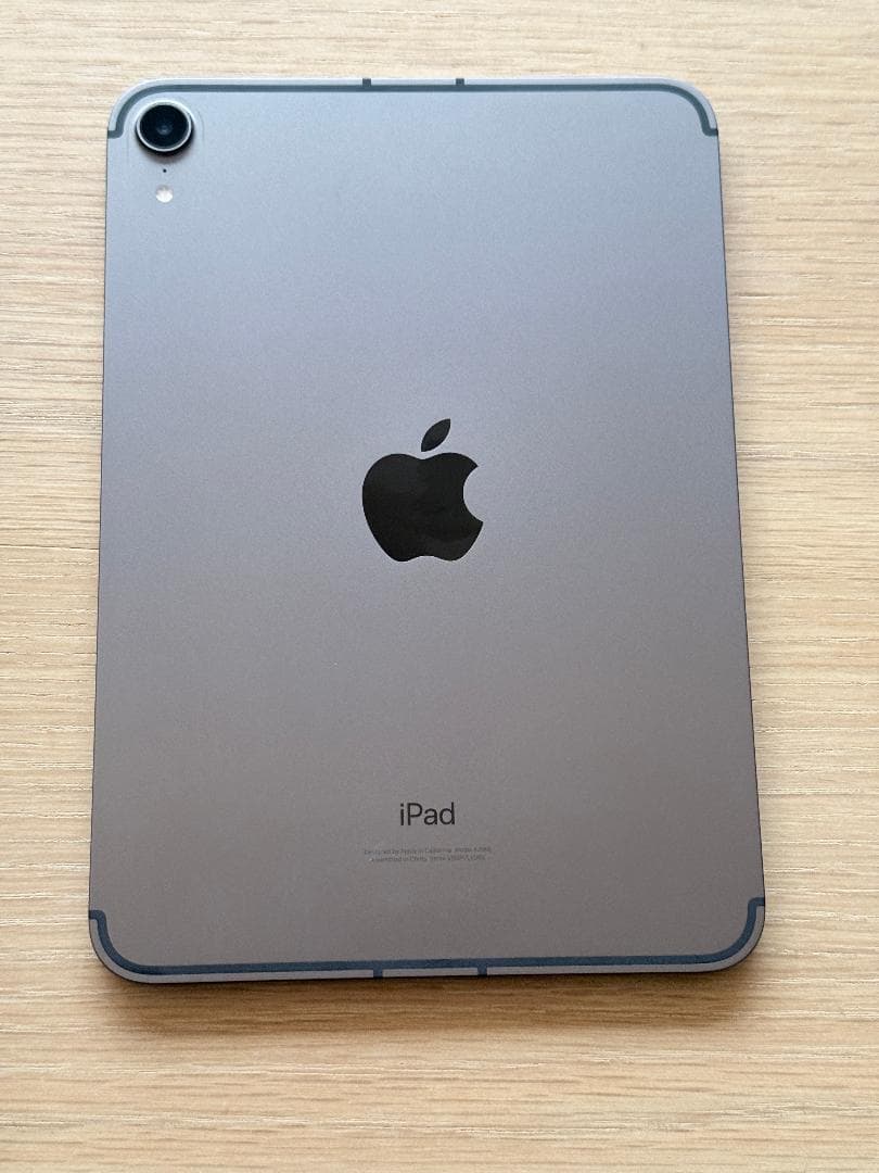 Apple iPad mini （第6世代）64Gスペースグレー セルラーモデル - メルカリ