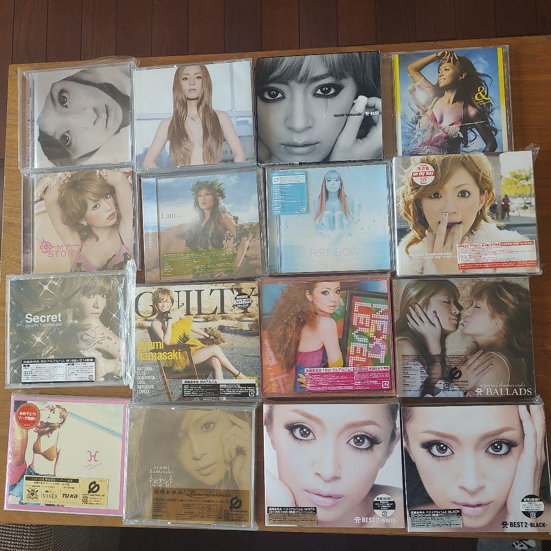 浜崎あゆみ CD 16枚 初回限定多数 - メルカリ