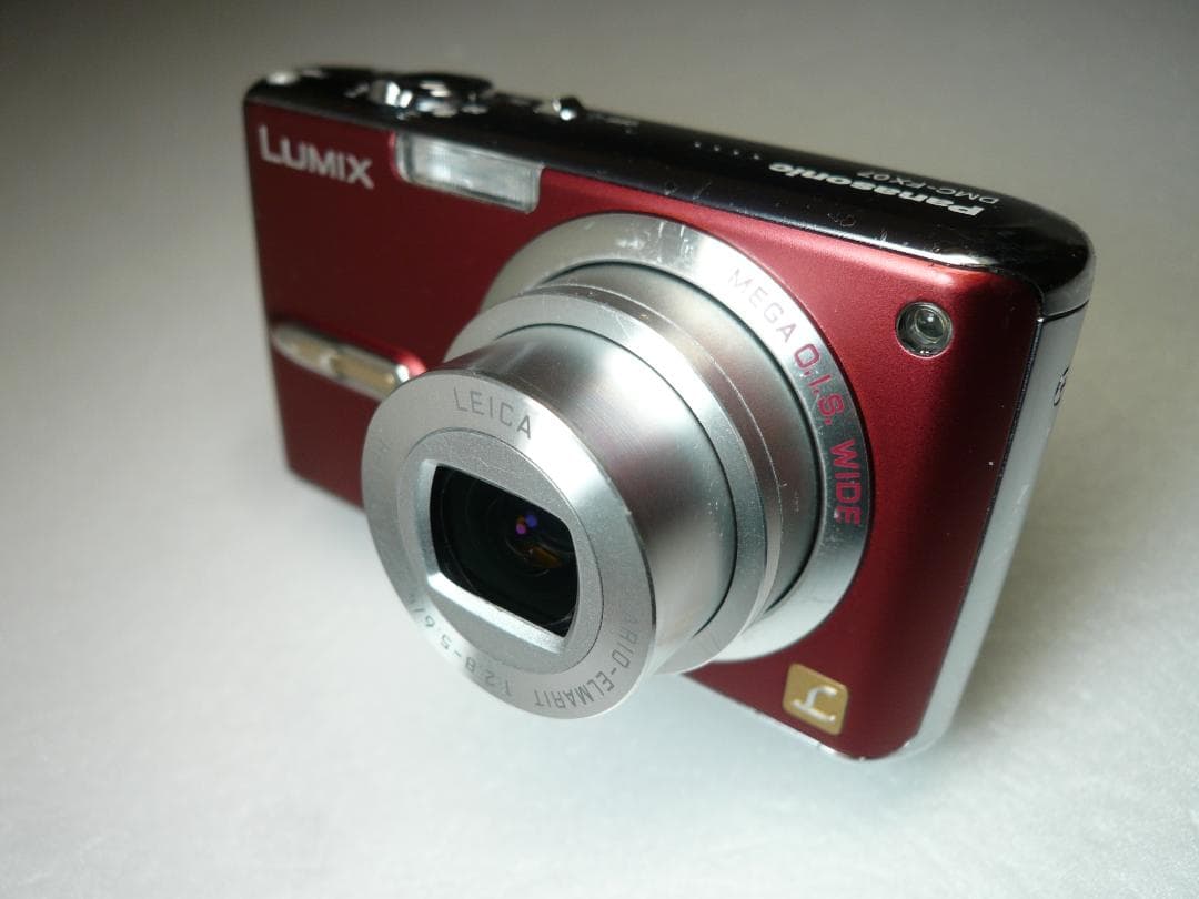 LUMIX☆DMC-FX07⭐️極美品⭕️安心の実働品☆エンジ色 - メルカリ