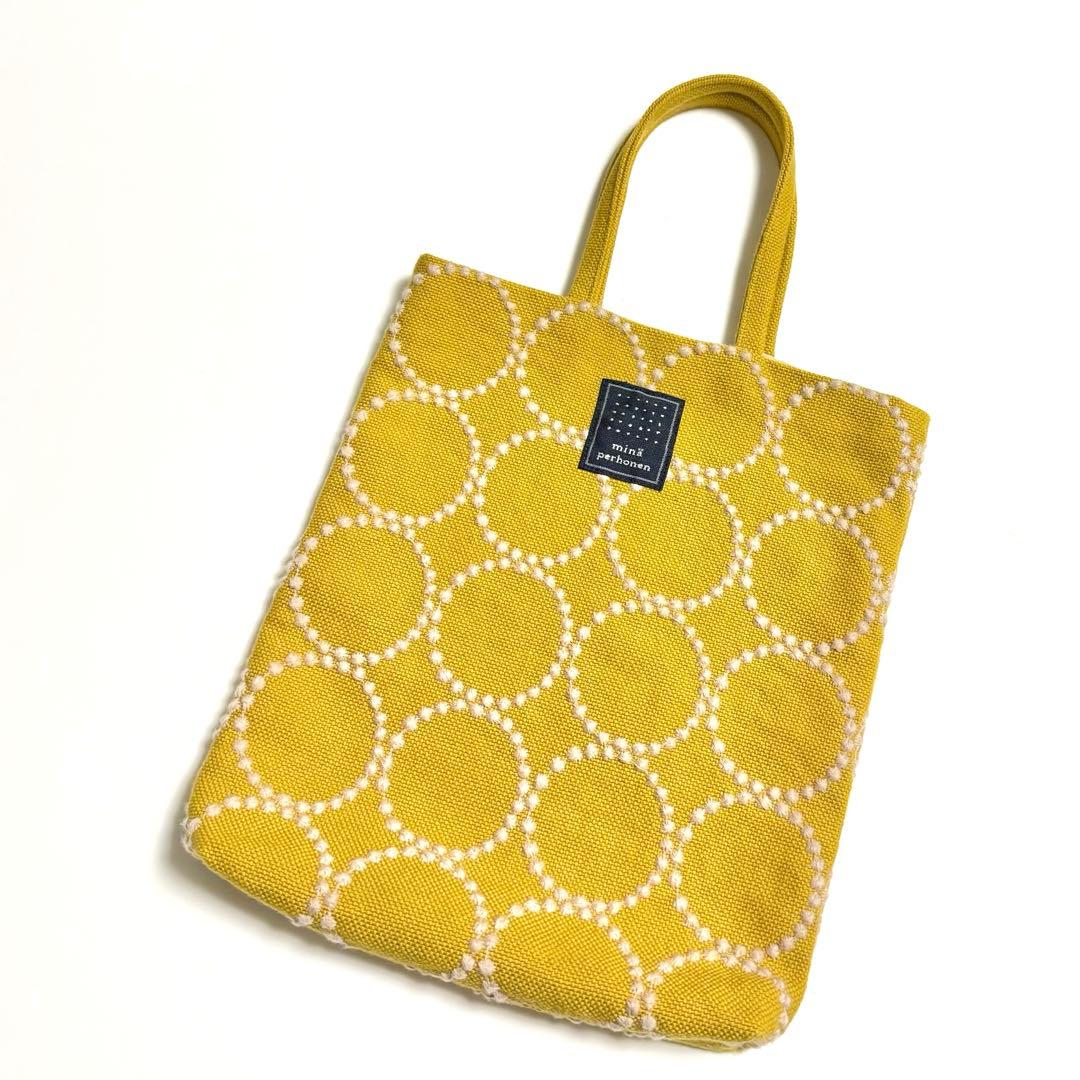 本日価格❗ミナペルホネン トーストバッグ マスタードイエロー