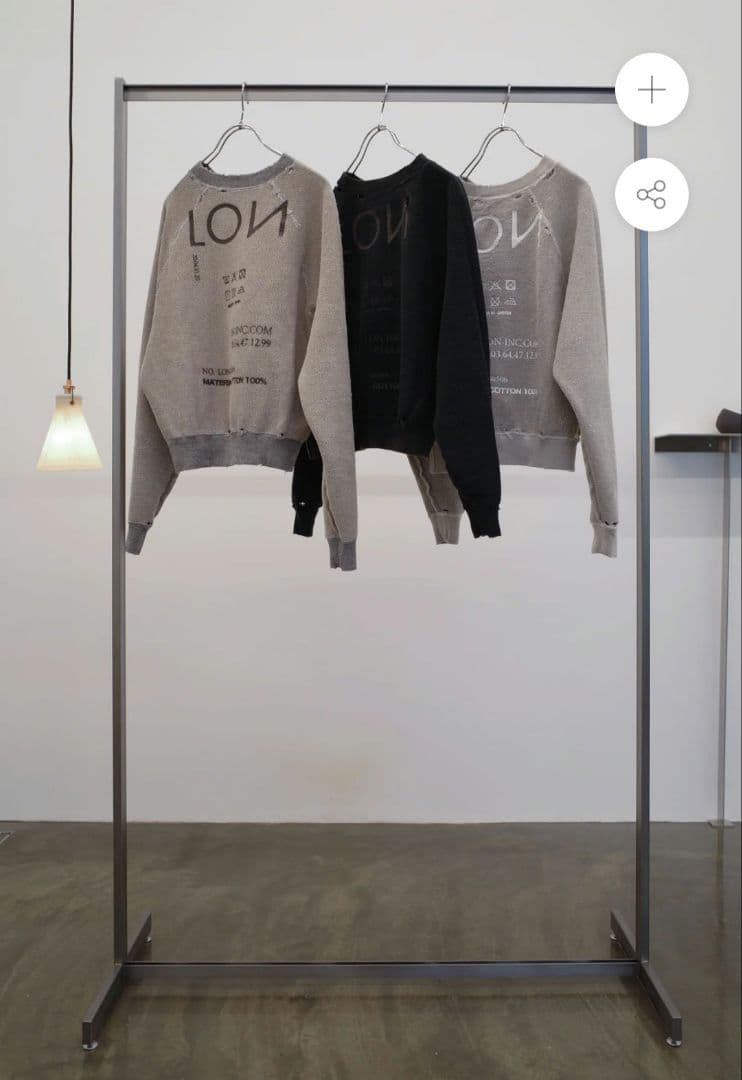 suu様専用 LON TWO SIDE SWEATSHIRT #03