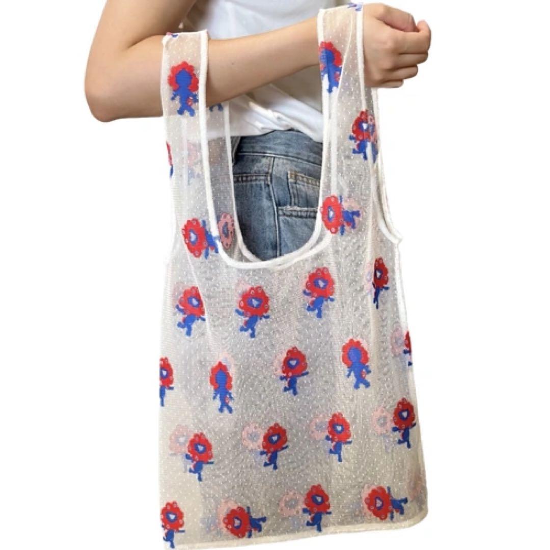 ミャクミャク レース エコバッグ 大阪関西万博限定 日本製① - メルカリ