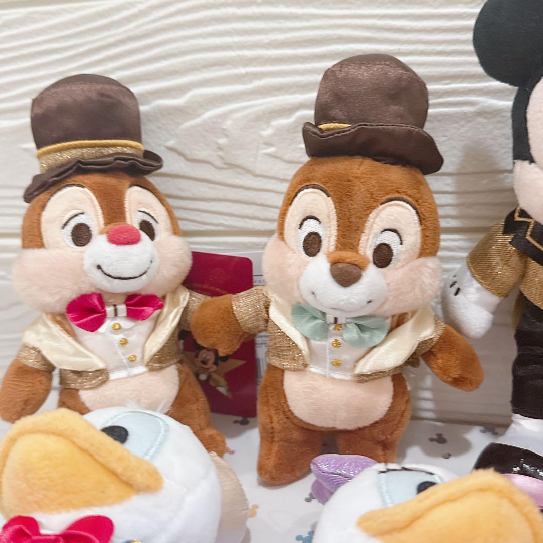 7点セット ディズニーストア東京ディズニーリゾート店25周年 キーチェーン