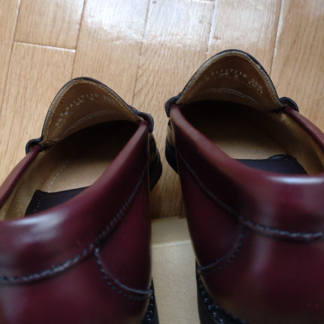 G.H.BASS ローファー LARSON US6.0(24.0) WINE