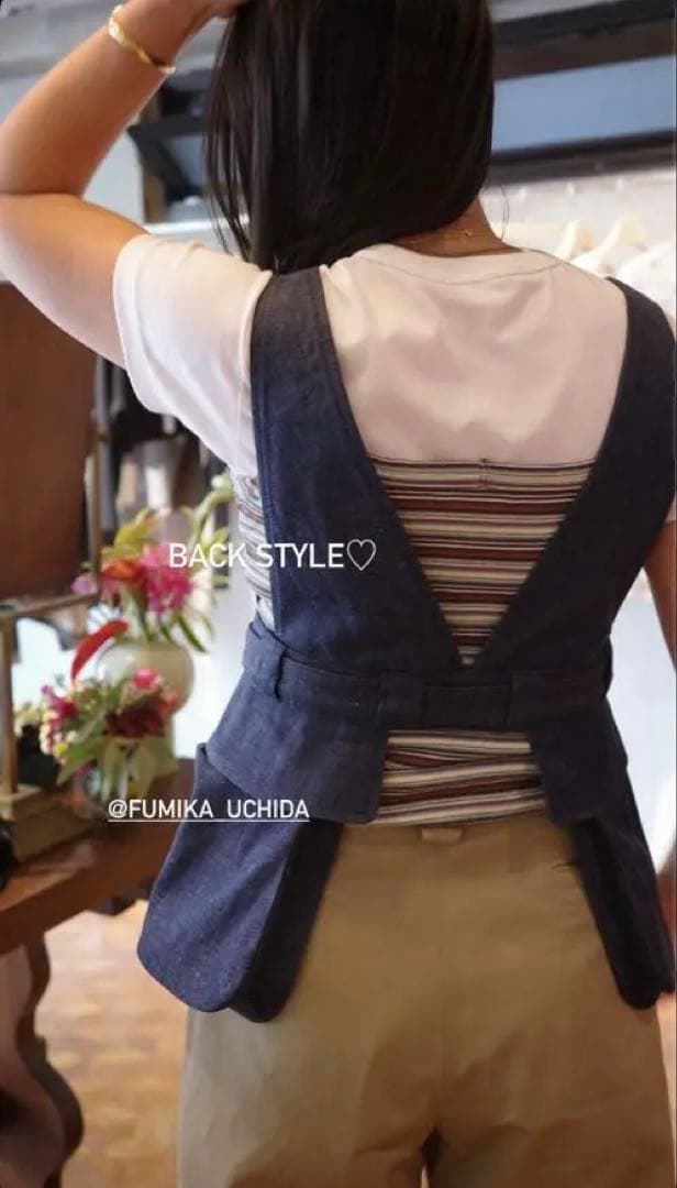 FUMIKA_UCHIDA マルチ ボーダー キャミソール - メルカリ