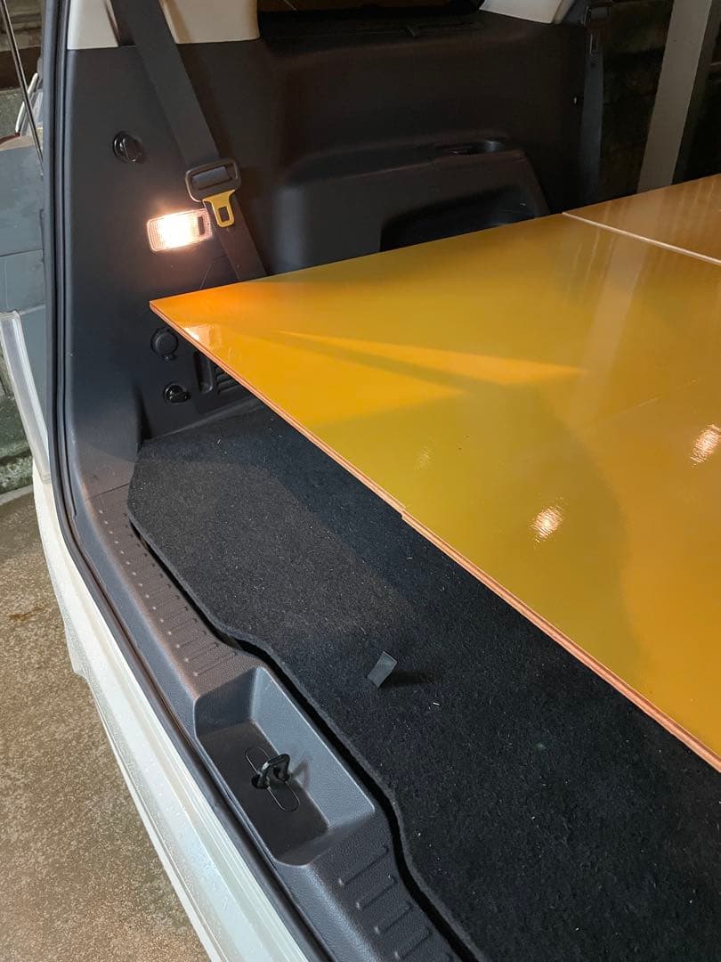 車中泊仕様】E52エルグランド専用ベッドキット（前期・後期／7人8人