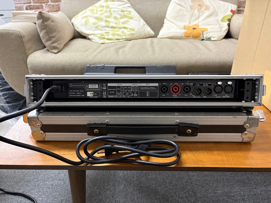 DCP400 パワーアンプ 2チャンネル ハードケース付 通販