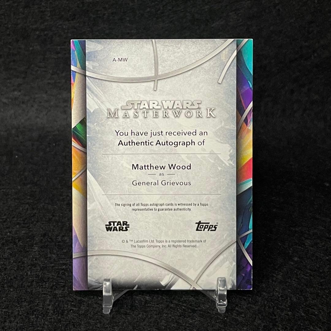 2024 Topps STAR WARS グリーヴァス将軍 直筆サインカード - メルカリ