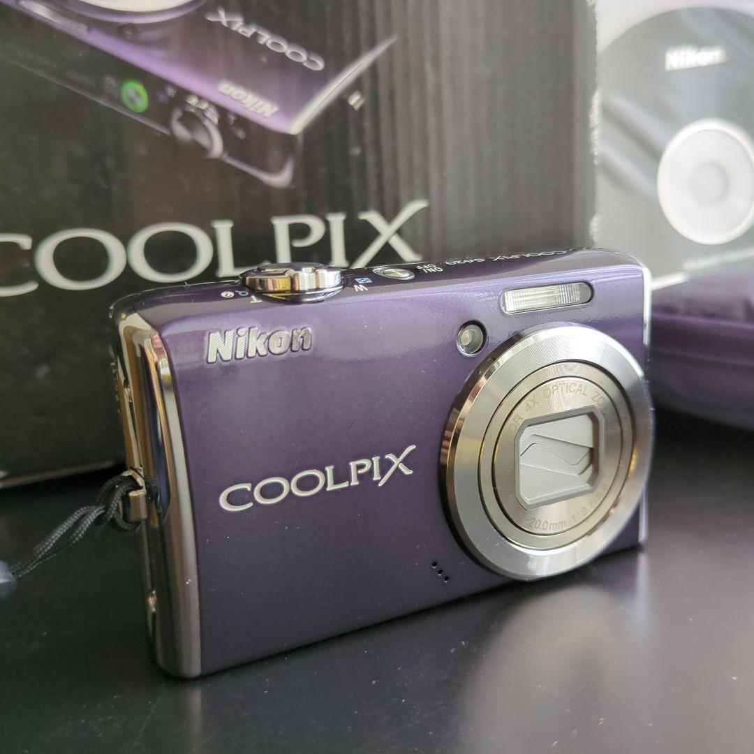 極美品✨Nikon COOLPIX S620 パープル SDカード+ケース付 - メルカリ