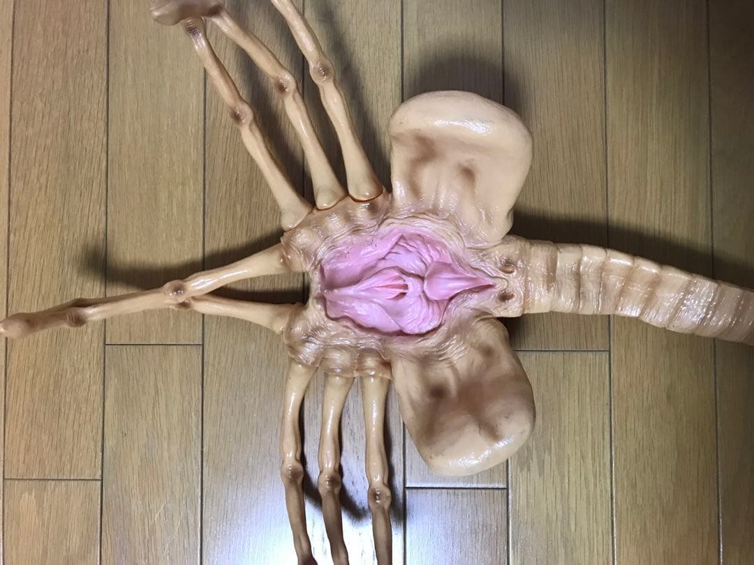 エイリアン フェイスハガー ソフトビニール 実物大モデル 1995年製