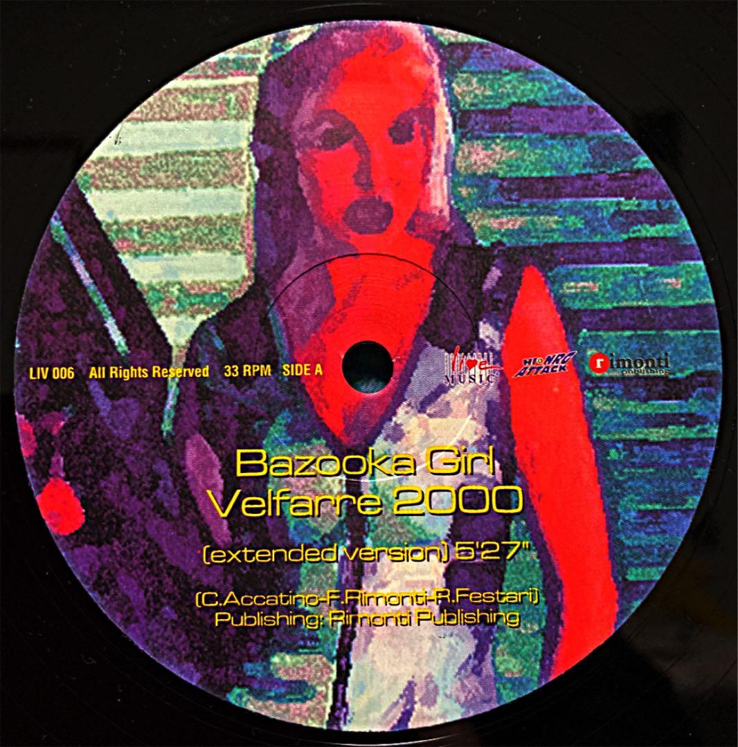 VELFARRE2000／BAZOOKA girl(他) MAHARAJA