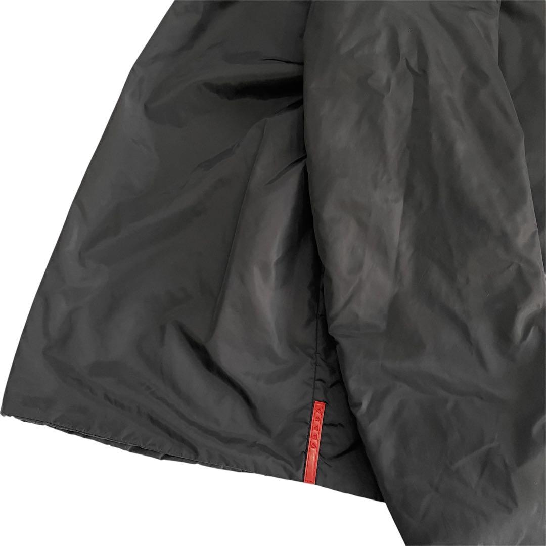 PRADA SPORT 中綿 ナイロンジャケット 黒 48 - メルカリ