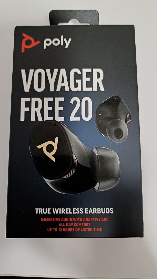 poly Voyager Free 20 ワイヤレスイヤホン　未開封 HP Poly Voyager Free 20 True Wireless Active Noise Canceling