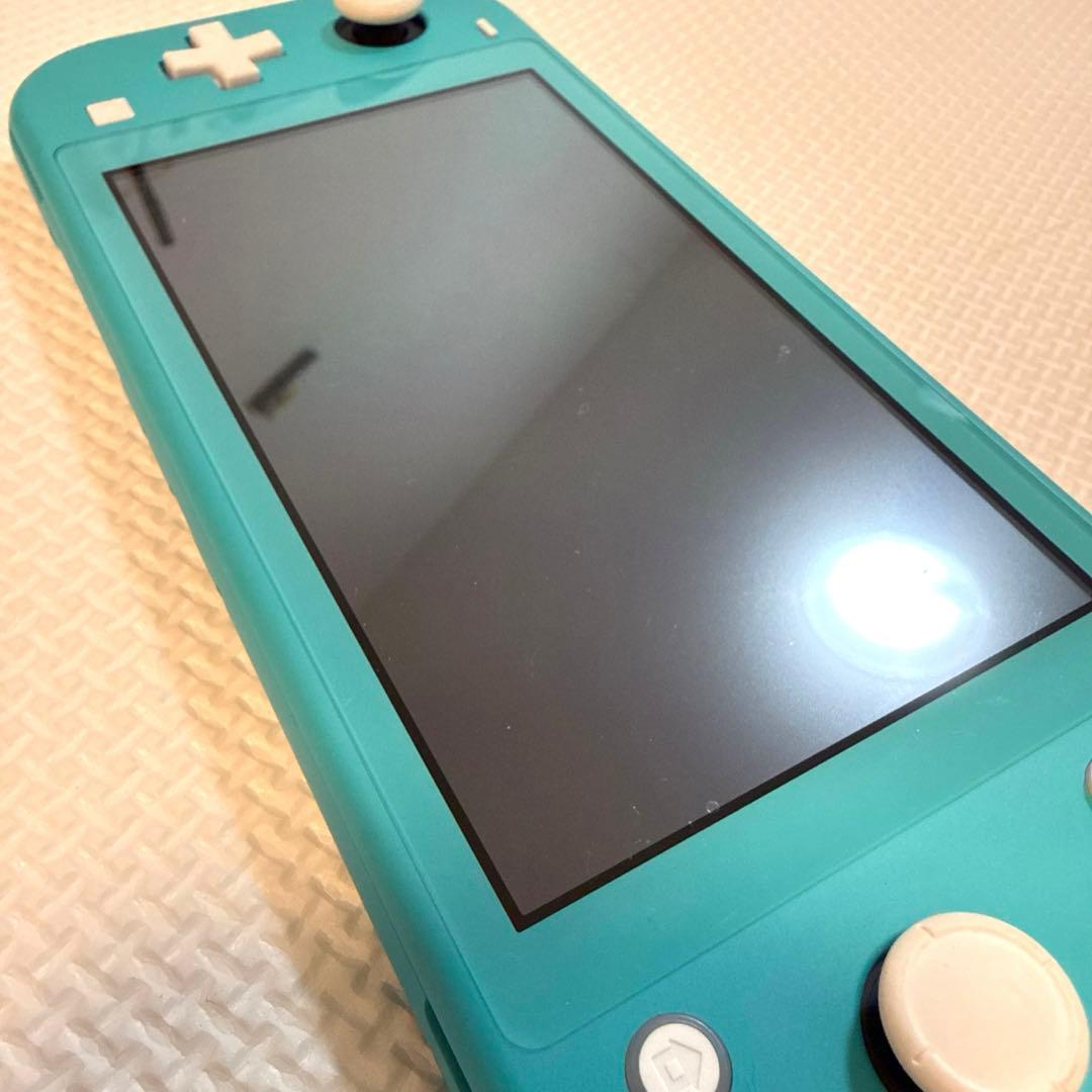 値下げ中】Switch Light ターコイズ&ポケモン ソード&ガイドブック