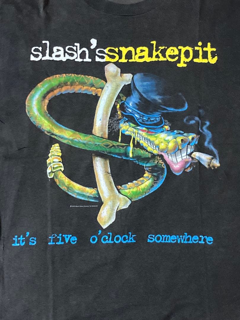 希少 slash's snakepit バンドTシャツ USA製 BROCKUM - メルカリ