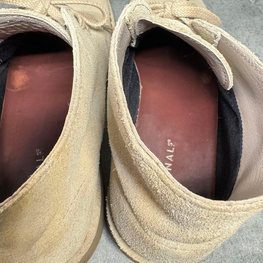 【美品】クラークス ゴアテックス デザートブーツ スエード 25.5cm