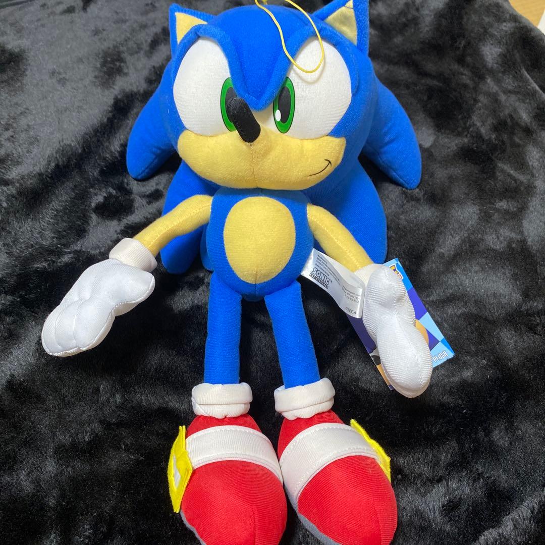 レア 日本未発売 ソニック ぬいぐるみ - メルカリ