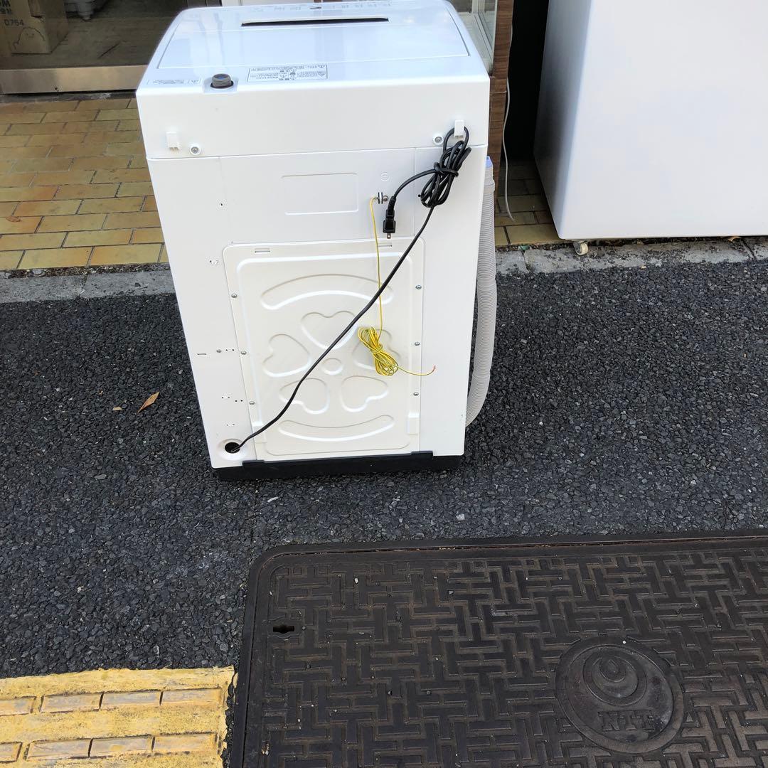 アイリス洗濯機　4.5k 2020年製　給水　排水ホース付き