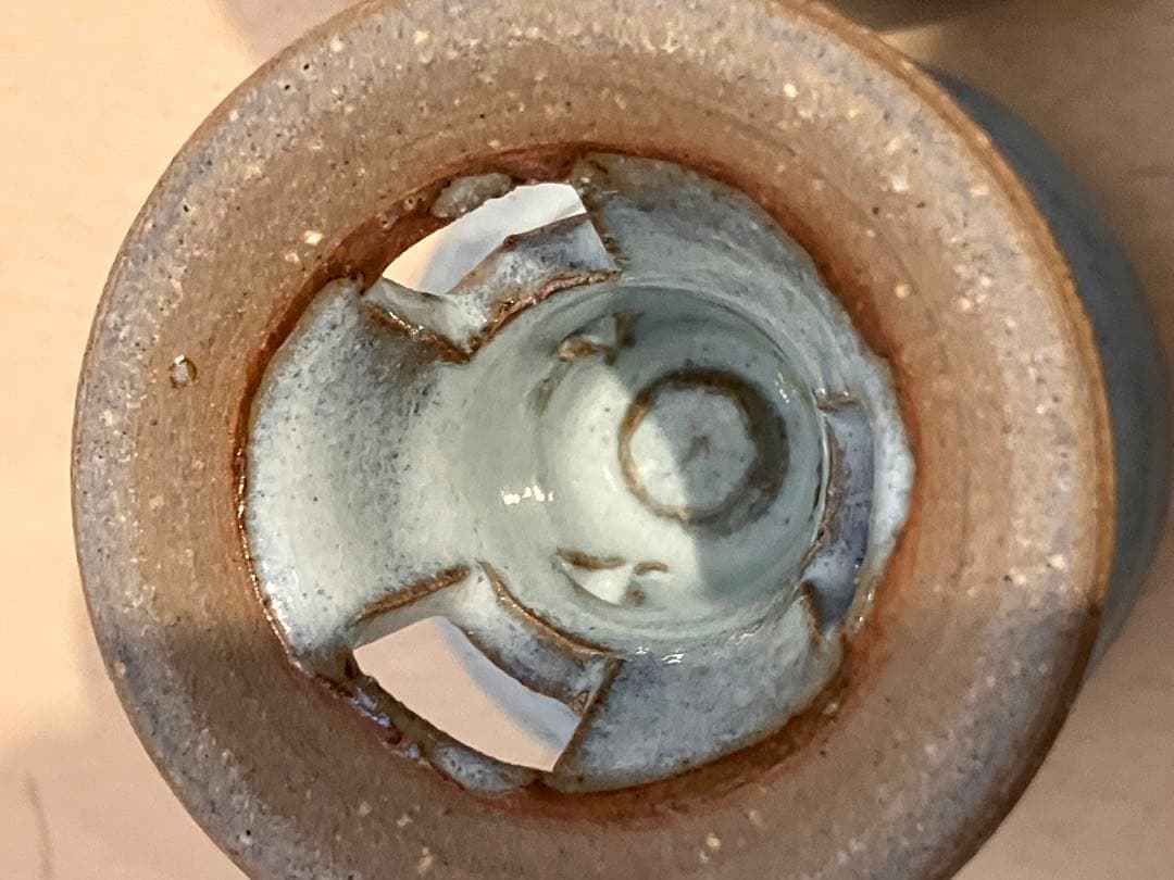 沖塩明樹 さんの古作の馬上杯 3個セット 武内晴二郎