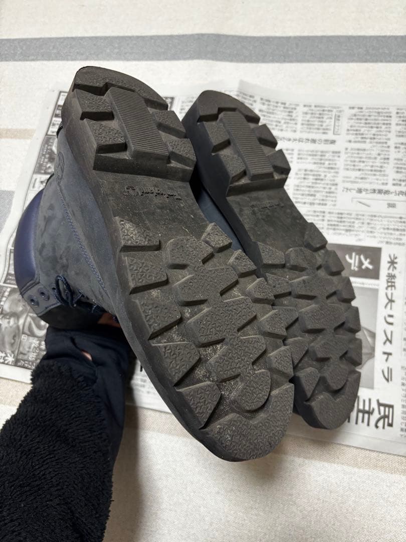 ティンバーランド　ネイビー　25.5cm