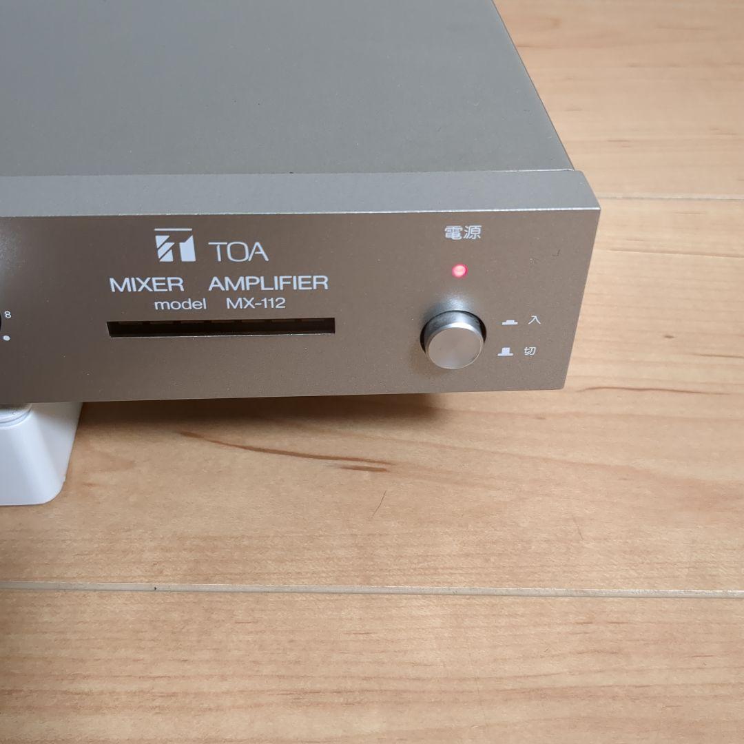 TOA ポータブルミキサーアンプ MX-112 - メルカリ