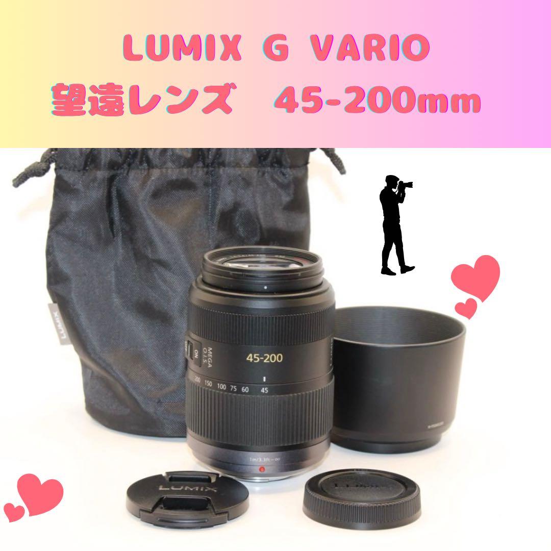 ぽんきち様★年始セール★ LUMIX 45-200mm 望遠レンズ　パナソニック ぽんきち様☆年始セール☆ LUMIX 45-200mm 望遠レンズ パナソニック