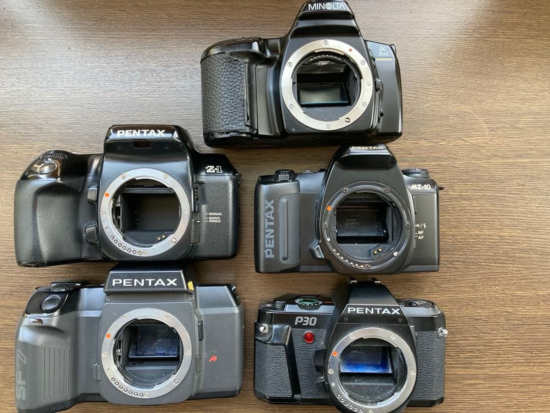 PENTAX Minolta フィルム一眼レフカメラセット - メルカリ