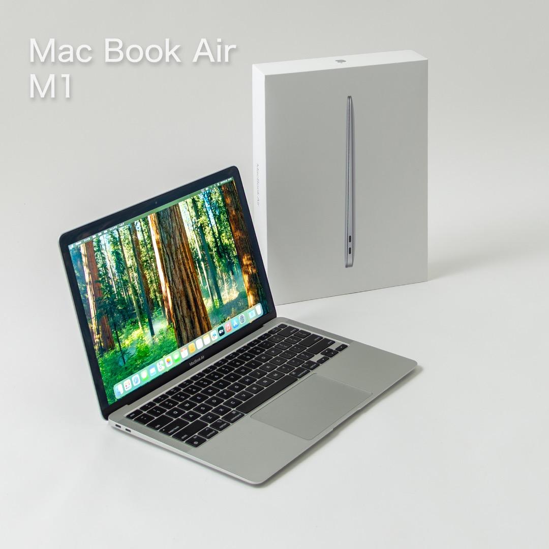Apple Mac book M1 Air 2020 256GB 本体箱付 - メルカリ