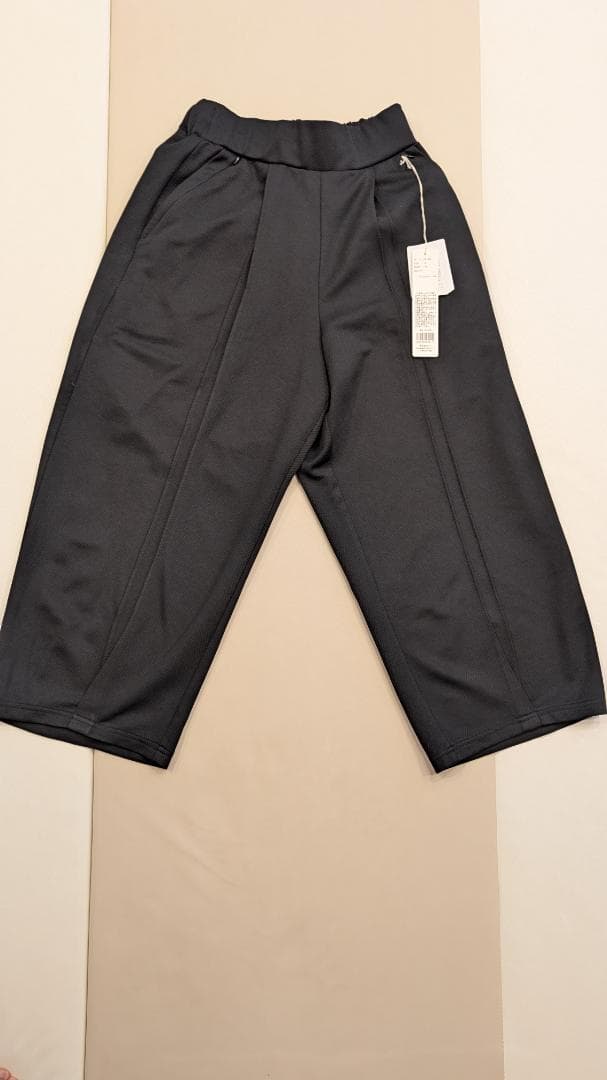 CINEMATIQ 黒 ピンタックワイドパンツ 新品 シネマティック 元鈴木さん