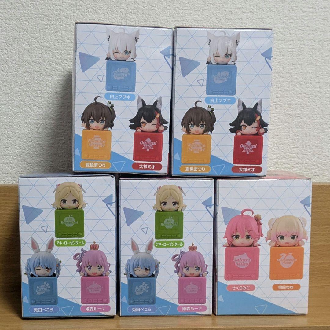 ホロライブ ひっかけフィギュア まとめ売り 5点セット 未開封発送