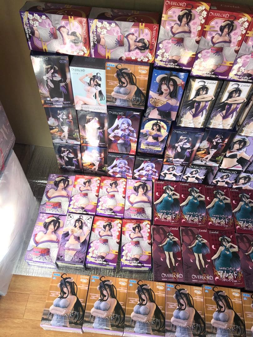 アルベド　シャルティア　バニー　ぬースト　メイド　和服　ドレス　70個