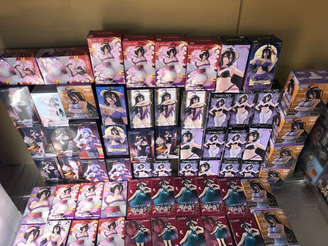 アルベド　シャルティア　バニー　ぬースト　メイド　和服　ドレス　70個