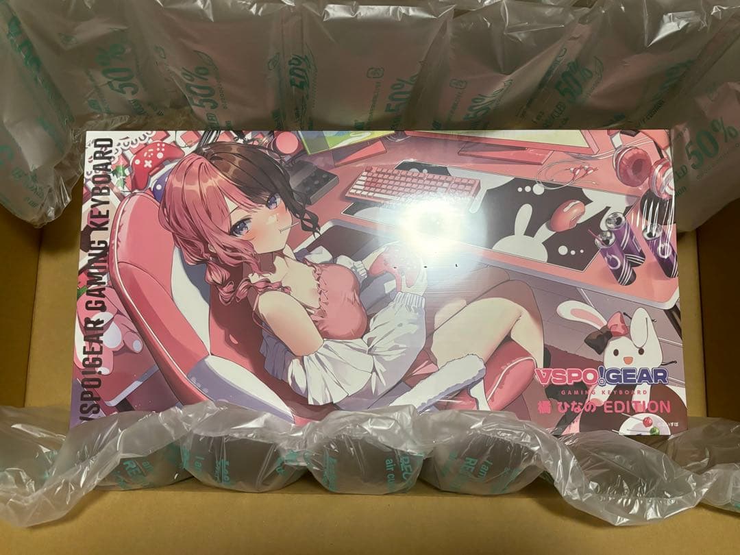 ぶいすぽっ 橘ひなの ゲーミング キーボード ひなーの vspo - メルカリ