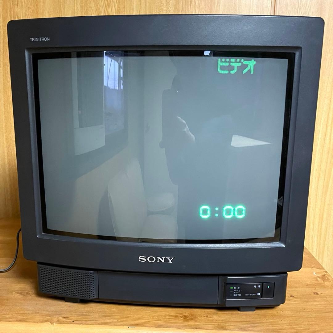 ジャンク品】稀少 SONY トリニトロン ブラウン管テレビ KV-14GP1