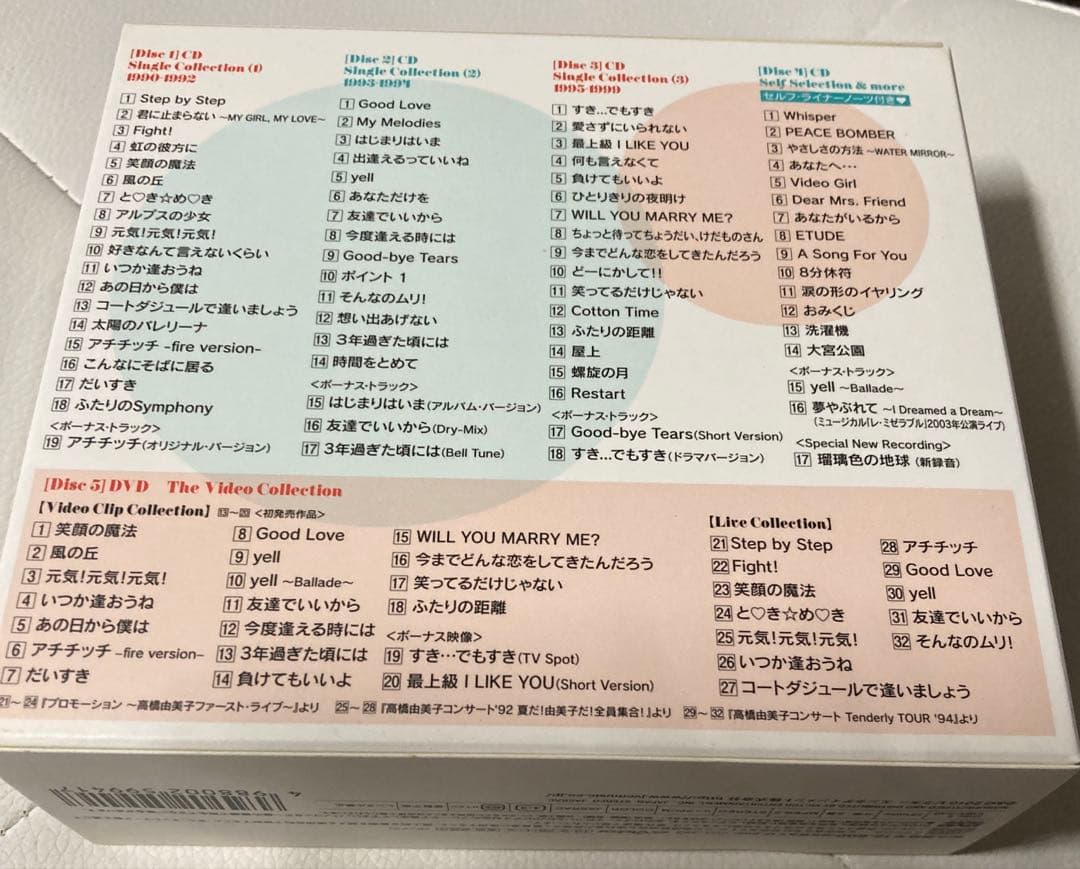 最終値下激レア!!ほぼ流通無し高橋由美子さん20周年アニバーサリーCD