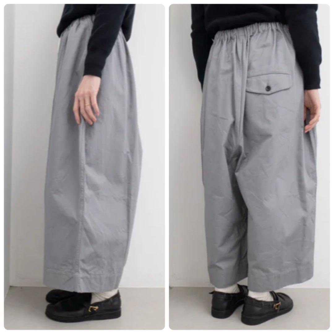 人気✨2023 ゴーシュ カツラギ 八分丈 ワイド パンツ キュロット