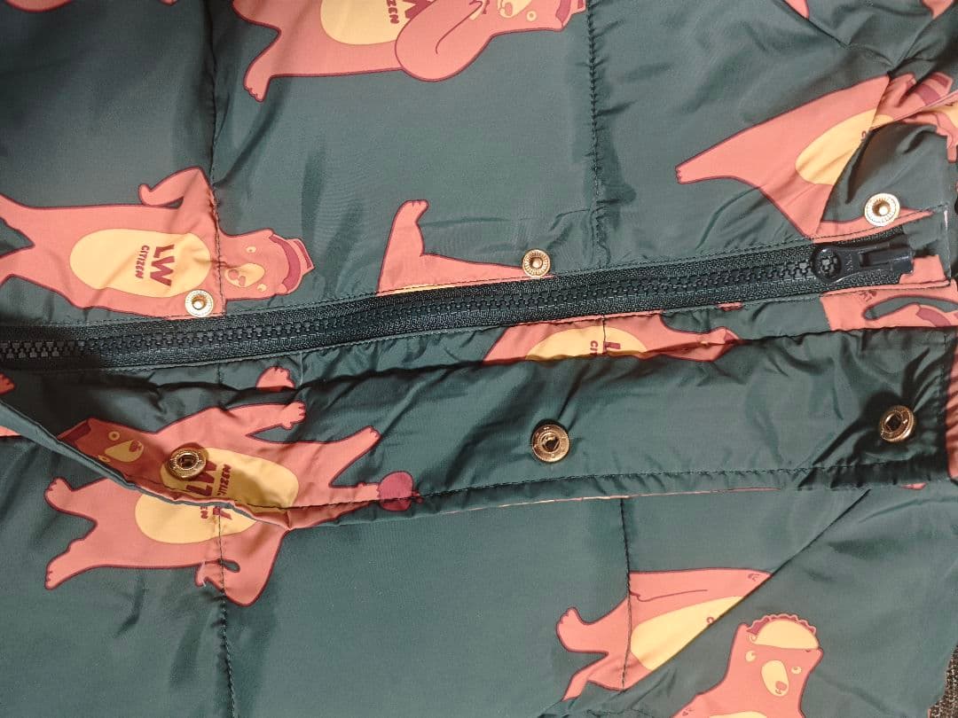 新品】TINYCOTTONS 撥水 くま ジャンプスーツ 12M