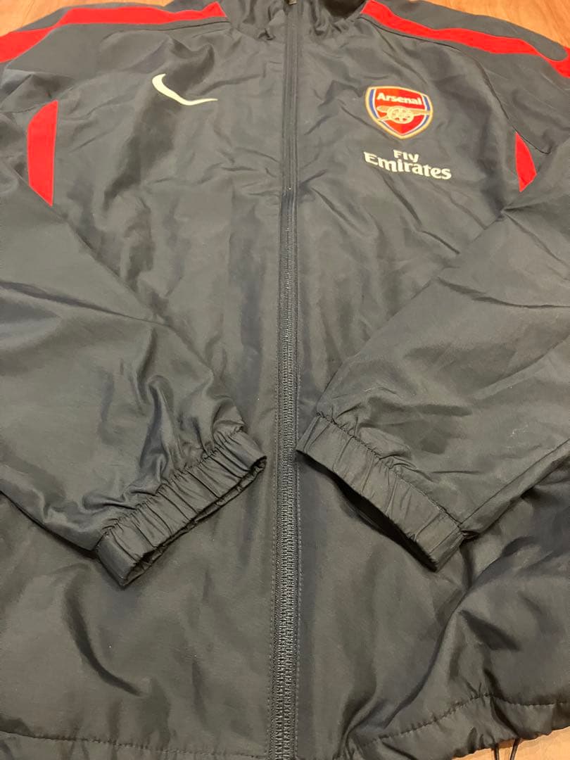 アーセナルFC NIKE ナイロンジャケット 古着 Mビンテージ ナイキ