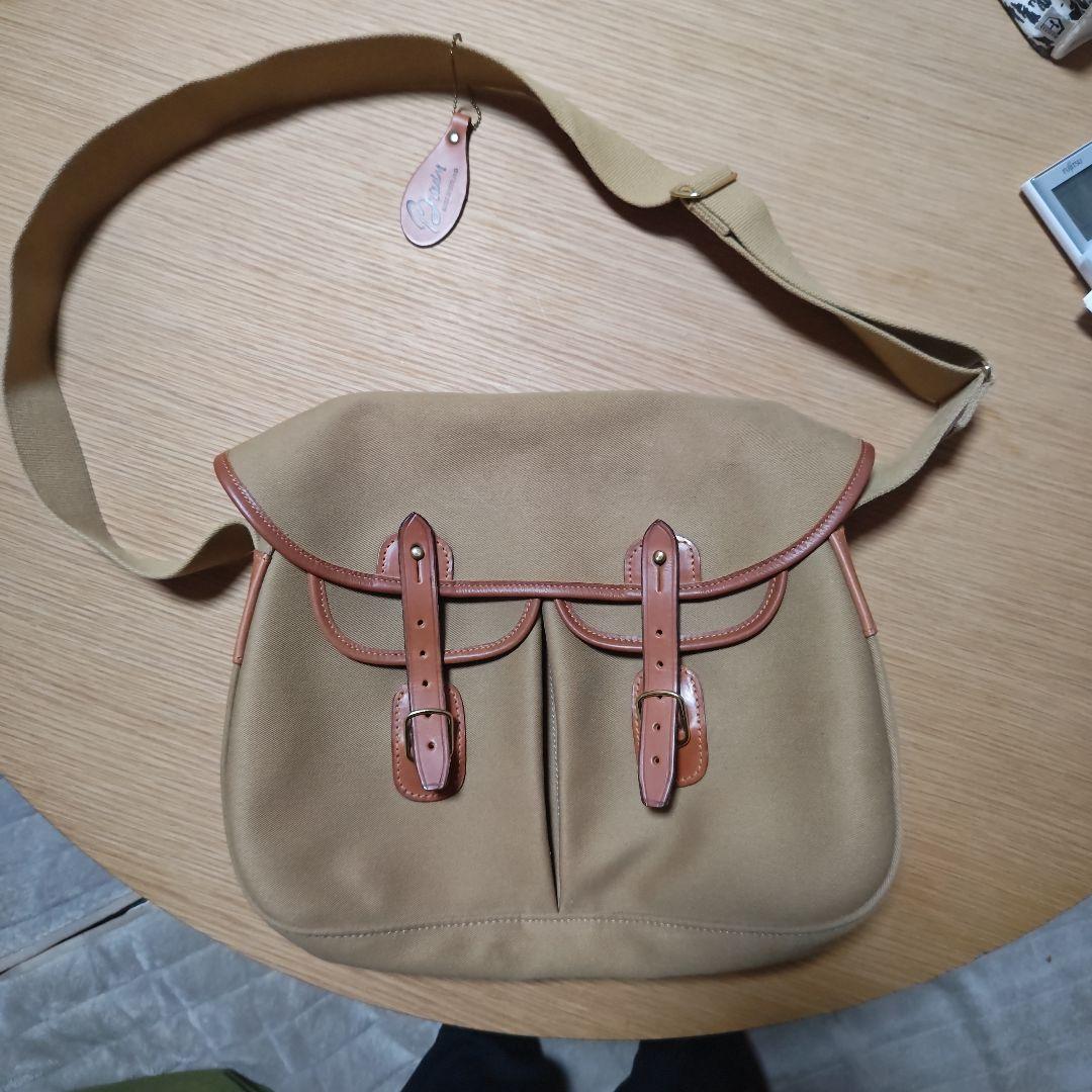 Brady キャンバス レザー ショルダーバッグ - メルカリ