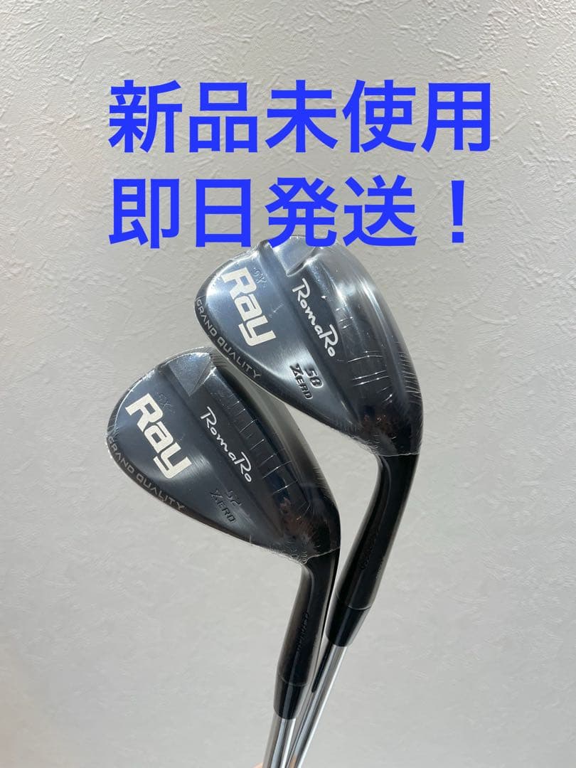 【新品未使用】ロマロ　ウェッジSX Ray zero 2本セット 中古】RomaRo Ray SX-ZERO ウェッジ N.S.PRO ZELOS 7 58-11 R D