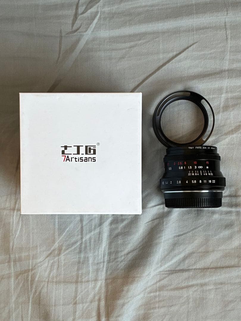 極美品 Xマウント 7Artisans 35mm F1.2 Mark II FX 七工匠 7Artisans 35mm F1.2 II 操作性・解像力レビュー - とるなら
