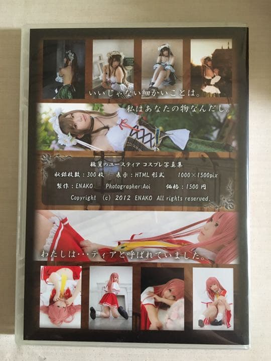 【期間限定値下げ】えなこ サイン入りコスプレROM写真集　『虚空のカナリア』