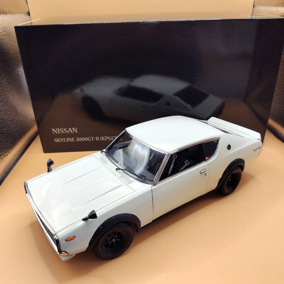 京商 1/18スカイラインGT−R ケンメリ KPGC110 ホワイト - メルカリ