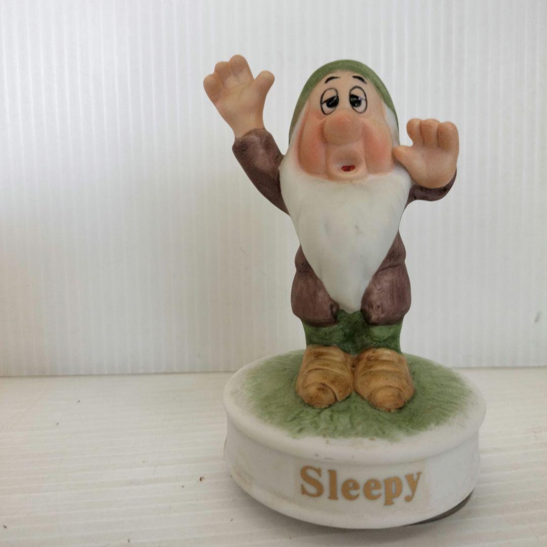 白雪姫と7人の小人 オルゴール 陶器 - メルカリ